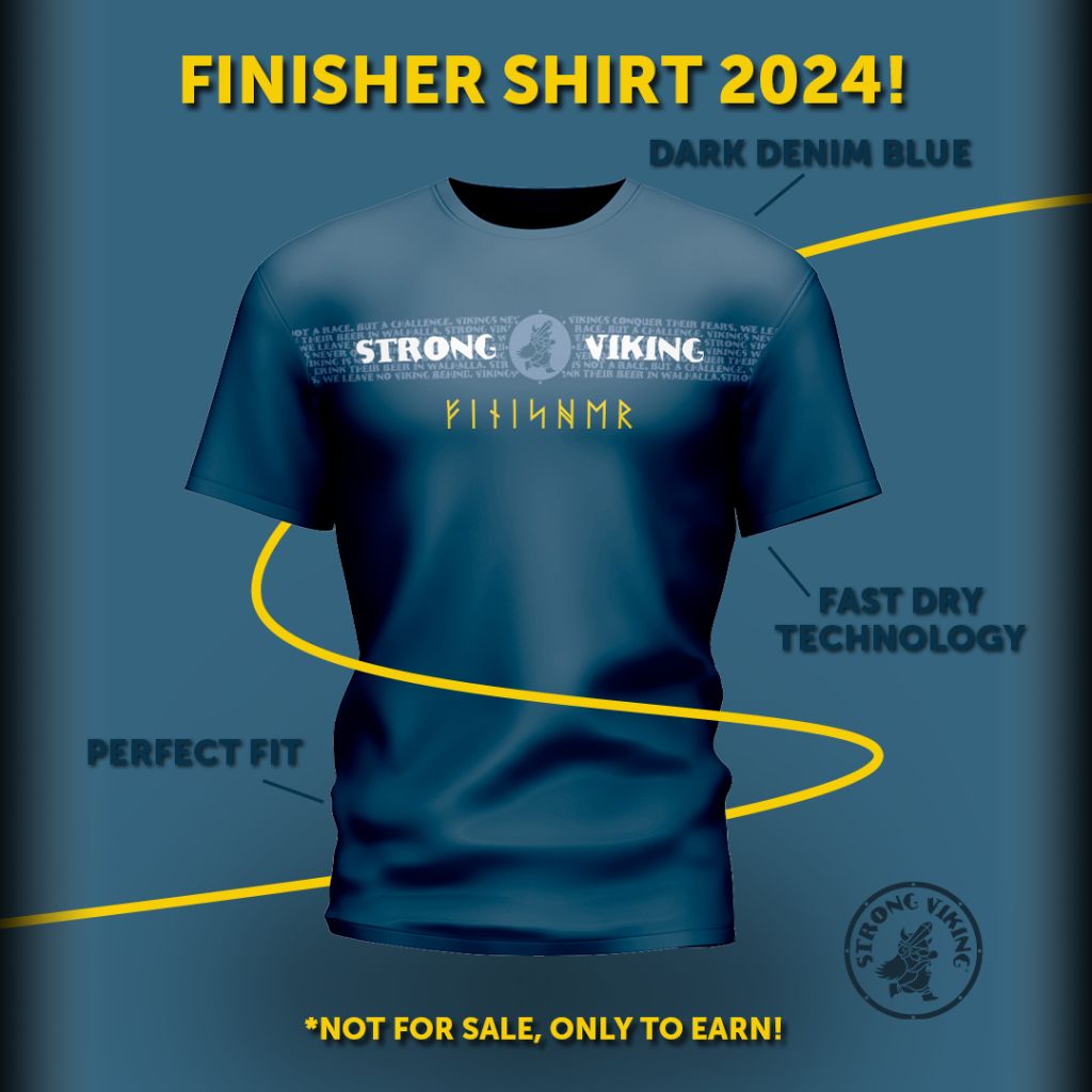 Strong Viking Finisher Shirt 2024_Front
