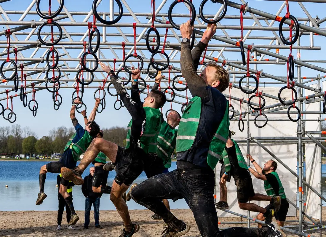 Iron viking deelnemers aan de viking rings