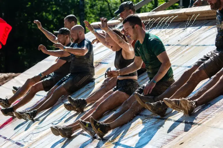 strong viking water slide
